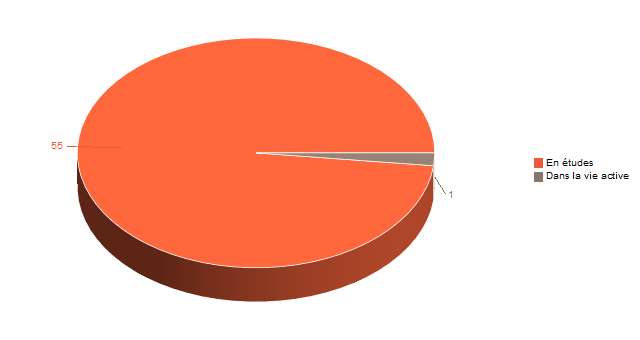 Pie chart of V1SituationAgr