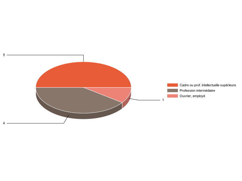 PIE3D chart of V2CS