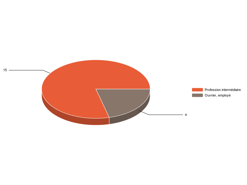 PIE3D chart of V2CS