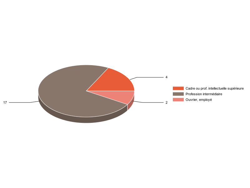 PIE3D chart of V2CS